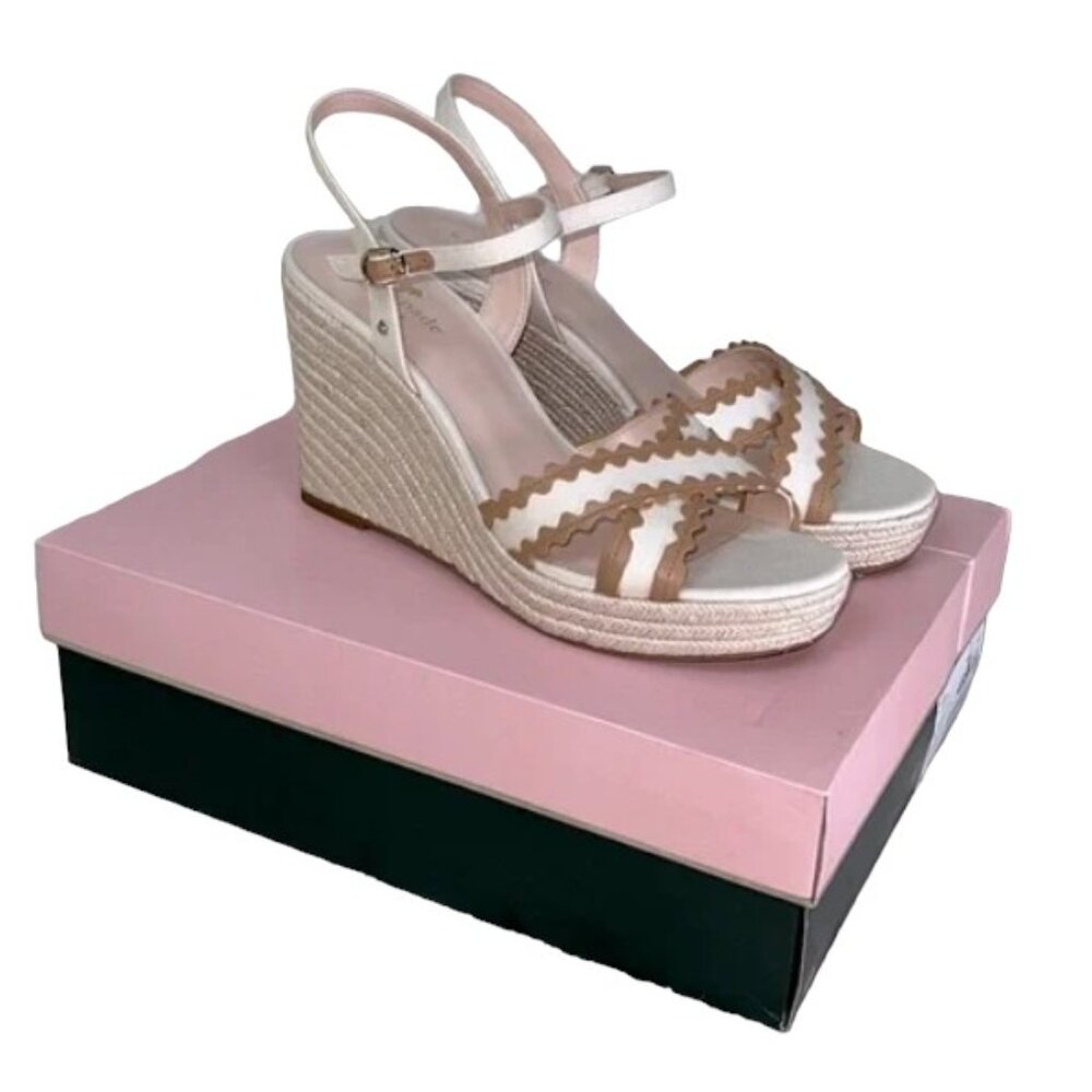 Kate Spade New York tulum wedge heel sandal SZ 9B